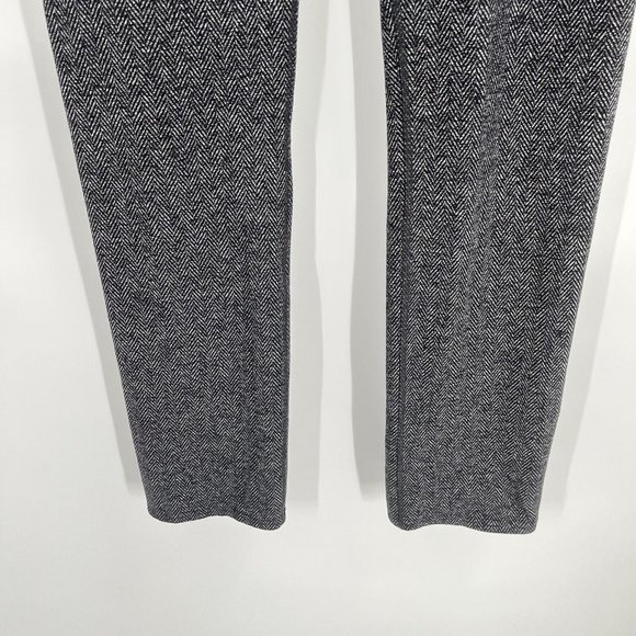 Lululemon Black Gray Straight Leg Leggings Sz Large - Picture 2 of 5